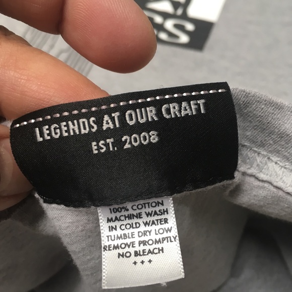 Pink Dolphin Gray Shirt Logo Street Hip Hop Japan - Picture 3 of 8